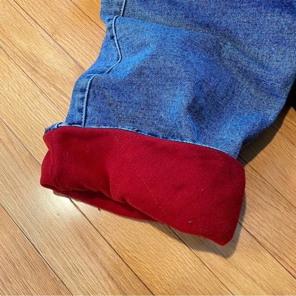 Guide Series Fleece Lined Thinsulate Blue Denim Jeans Men's 36 x 30 - Picture 7 of 10